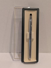 Vintage Cross Classic Century Chrome Ballpoint Pen Model 3502 with Box