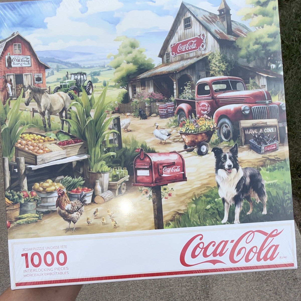 コカ・コーラジグソーパズル　1000ピース【海外】 Coca-Cola 1000 Piece Jigsaw Puzzle Multicolor Soda Advertising