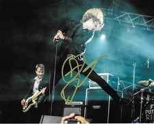 * DENNIS LYXZEN * signed 8x10 photo * REFUSED * COA *