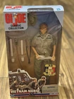 GI Joe Classic Collection Vietnam Male Nurse 35th Anniversary Figure Boxed READ