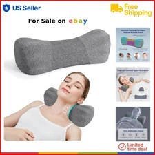 Neck Stretcher Pillow Memory Foam Support Pain Relief Tension Muscle Relax