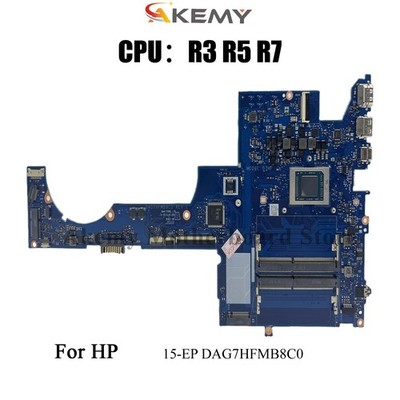 With R5 R7 CPU DDR4 For HP Pavilion 15-EH Laptop Motherboard DAG7HFMB8C0