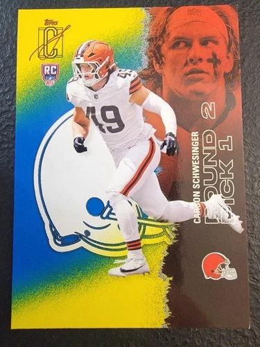 2025 Topps Carson Schwesinger Blue (Raw)