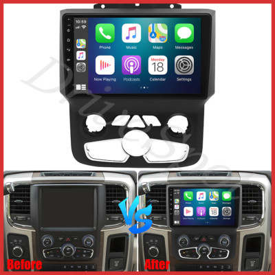9'' Android 13 Car Stereo Carplay BT GPS For Dodge Ram 1500 2500 3500 2013-2019