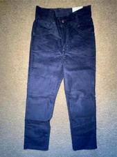 VTG 80S NEW KIDS BOYS 10 25 LEVIS DARK BLUE CORDUROY STRAIGHT DENIM JEANS PANTS