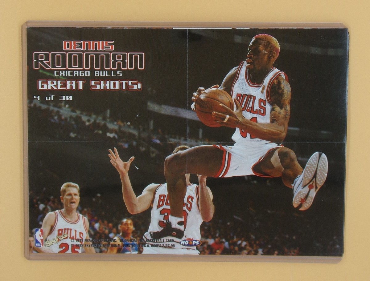 1997-98 Hoops Great Shots Mini Posters Basketball 5