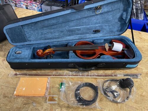 Playtech With Stand Electric Violin Psv100Bk 4/4 | eBay Playtech With Stand Electric Violin Psv100Bk 4/4 | eBay
