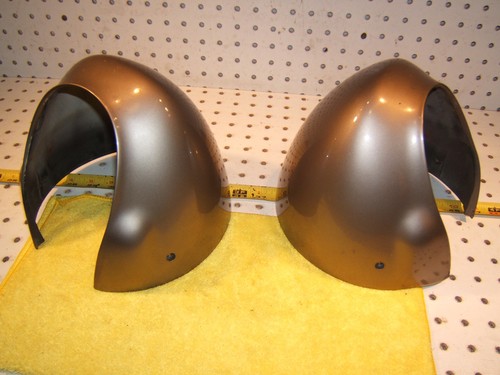 Porsche 928 928S Front headlights plastic TAN surround 2 Covers,928.150.083.02 - Picture 5 of 12
