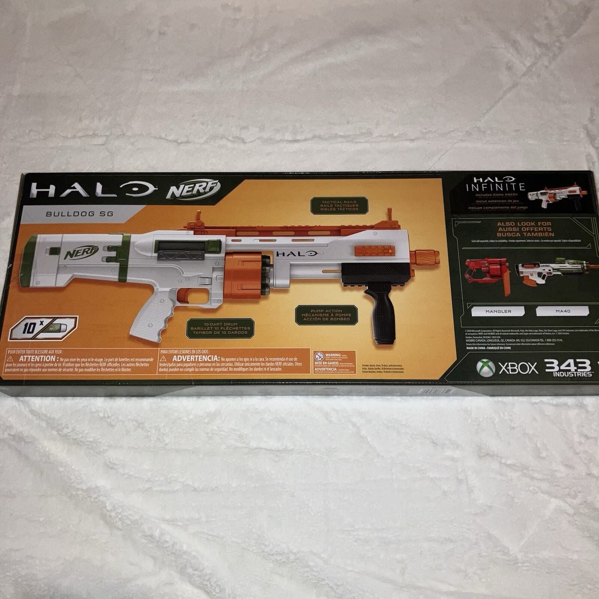 NERF HALO MA40 ナーフ コラボモデル 中古品 ショップレビュー ランキング コラボモデル ナーフ MA40 HALO
