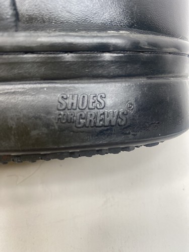 Zapatos para tripulaciones negros antideslizantes talla EE. UU. 8,5 - Imagen 3 de 8