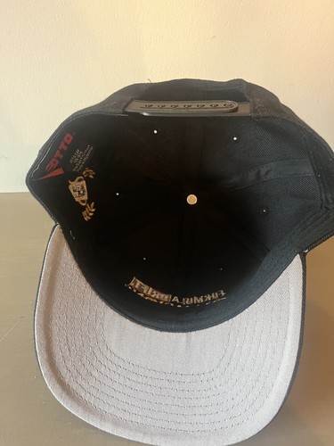 Cappello Formula Drift Champions Snapback Regolabile Nero Berretto Baseball Otto Racing - Foto 5 di 6