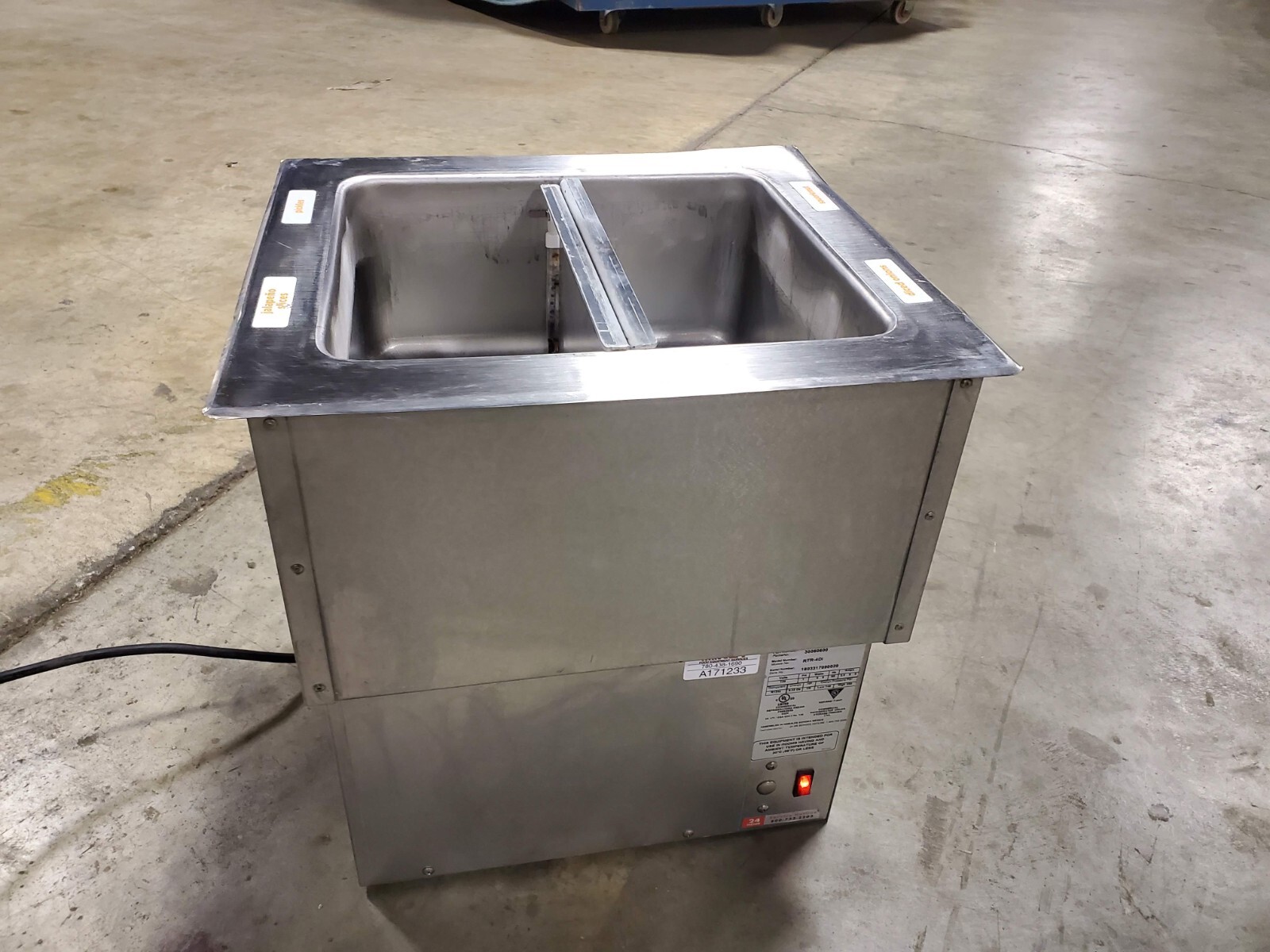 STANDEX RTR4DI REFRIGERATED DROPIN COLD WELL Food Condiment eBay