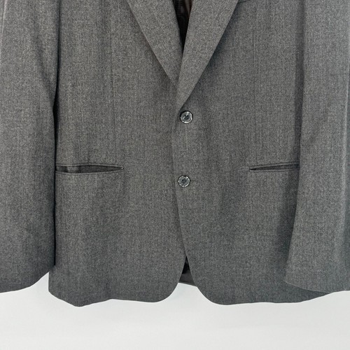 Sartoria Castangia Wool Gray Two Button Gray Sport Coat Blazer Size EU 54/US 44 - Picture 5 of 14
