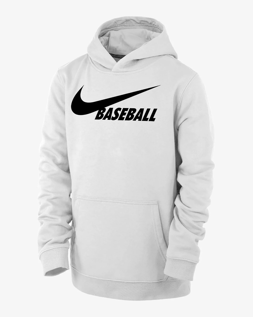 NIKE BASEBALL MENS CLUB FLEECE HOODIE HOODY WHITE XXL 2XL NEW WITH TAGS |  eBay