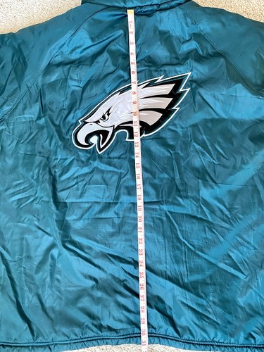 Vintage NFL Philadelphia Eagles G-III Lined Hooded Winter Jacket Mens Size XXL - Bild 8 von 12