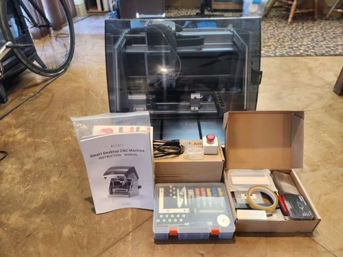 NEW* Open Box Makera Carvera CNC Machine + 4th Axis Module, Full Accessories