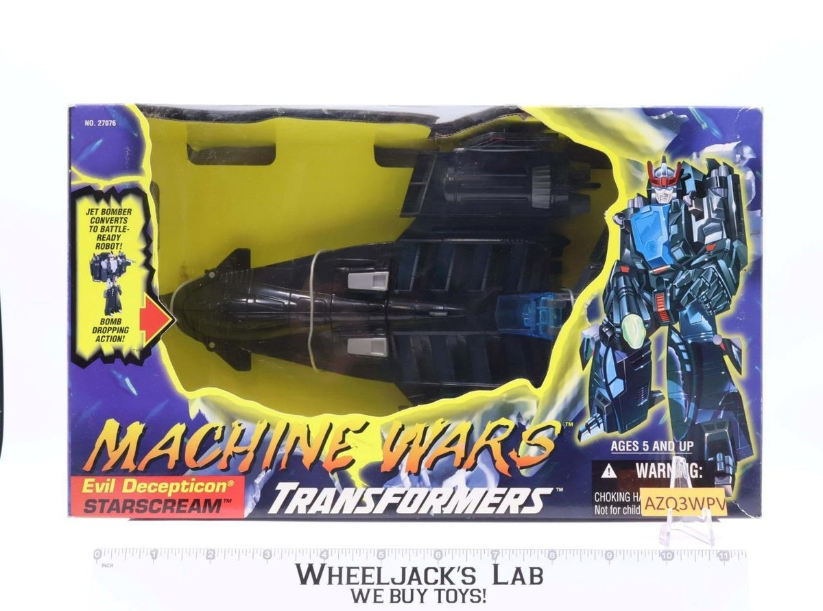 トランスフォーマー　スタースクリーム　machine wars Starscream Transformers Machine Wars 1996 Hasbro Action