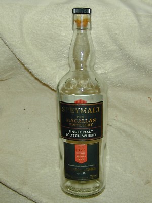(1) SPEYMALT MACALLAN MALT SCOTCH  1972 DISTILLED  BOTTLED 2014  RARE  EMPTY  