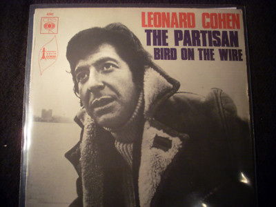 7''Sgl.45U/m - LEONARD COHEN -The Partisan + Bird on the Wire- CBS 4262 (1969FR)