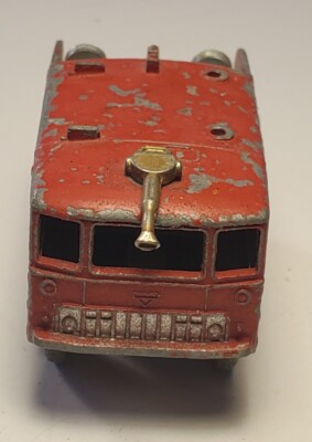 Vtg 1960s Lesney Matchbox No. 63 Airport Foamite Crash Tender Fire