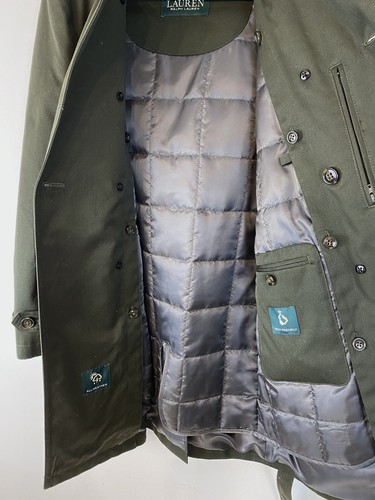 LAUREN Ralph Lauren Big Boys 8 R Trench Removable Liner Coat - Dark Olive NWT - Picture 7 of 9