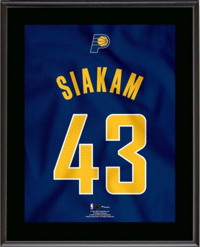 Pascal Siakam Indiana Pacers 10.5" x 13" Jersey Number Sublimated Player Plaque