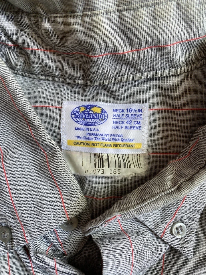 Vintage Budweiser Beer Work Button Up Shirts Made In Usa 90s Y2k - Image 2 of 3