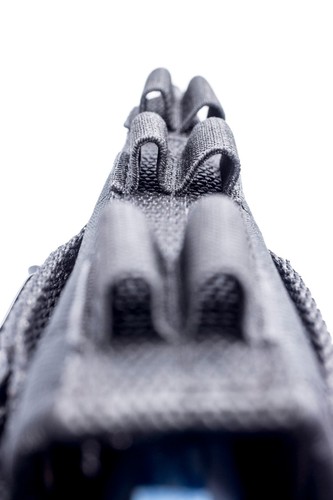 H&R 622 2,5" | Nylon OWB außen offen Tragegürtel Holster mit Rd. Schlaufen - Bild 9 von 10
