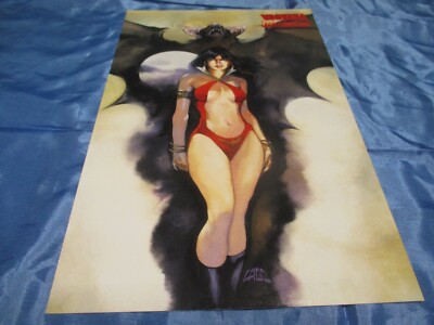 Vampirella , Colossal  Trading  Collector  Card  P 1, Werbe Sammel  Karte  1996