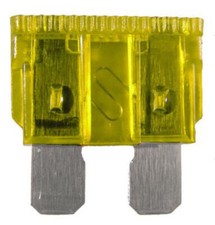 20 AMP 20A STANDARD PUSH IN AUTO CAR BLADE  FUSES WIRING WIRE CABLE  QTY 40