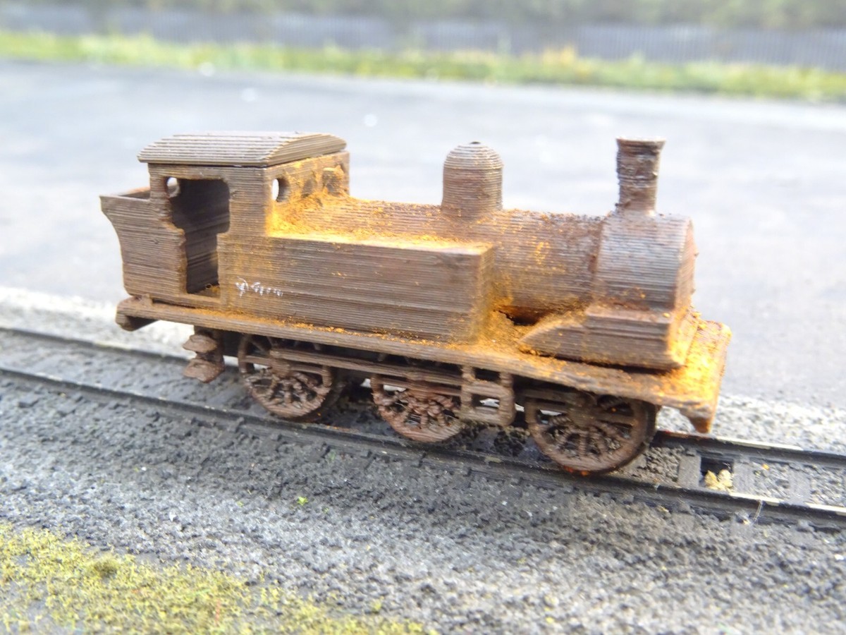 N GAUGE LINESIDEANDLOCOS SCRAPLINE LOCO (3D PRINT) (LOOK) LLA0006