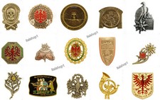 KAPPENABZEICHEN DISTINTIVI RIPRODUZIONI A SCELTA - MILITARIA GUERRA WW1 WK1 KUK