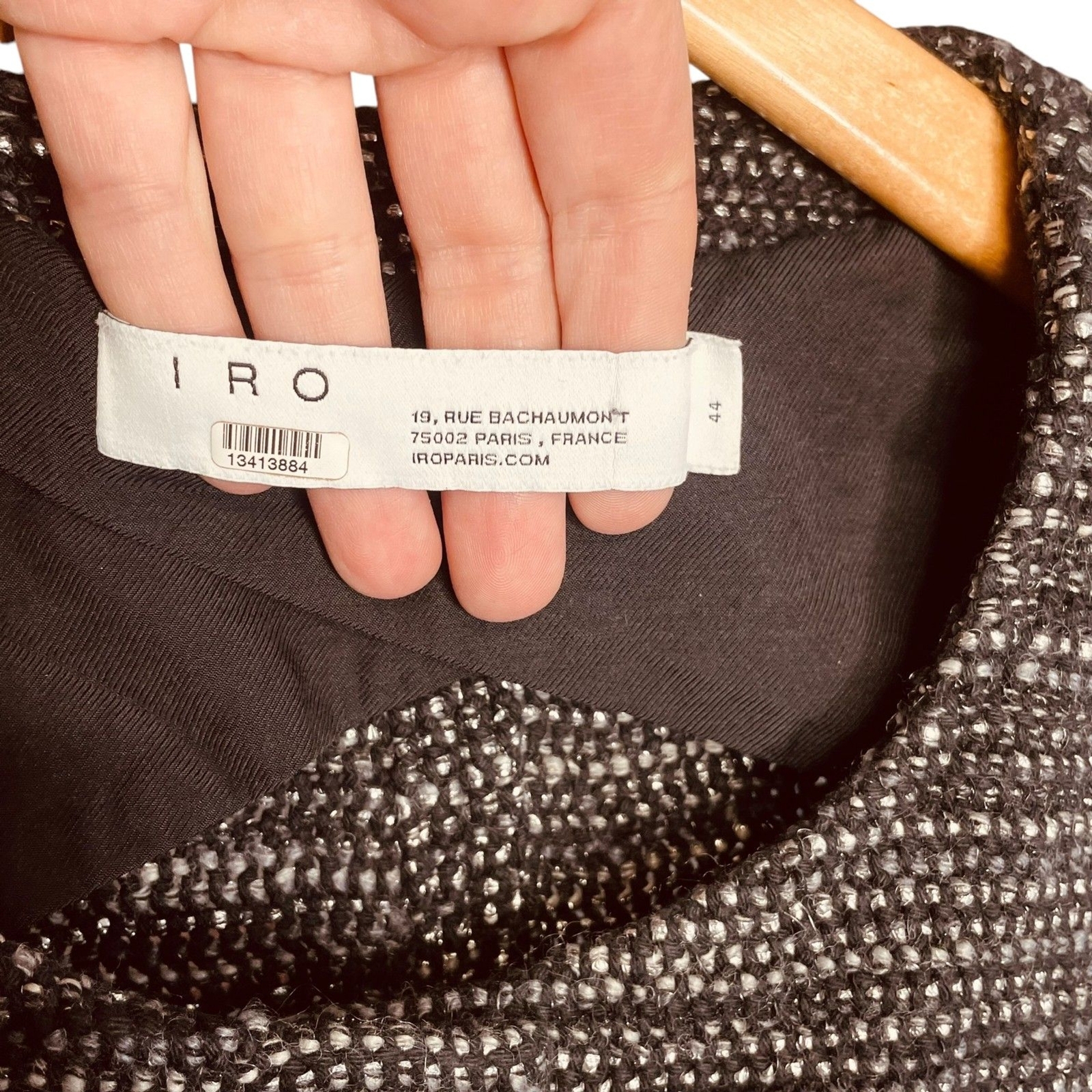 IRO Wool Blend Tweed Jacket - image 4