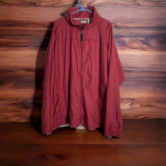 LL Bean Jacket Mens Extra Extra Large Stowaway Ho… - image 12