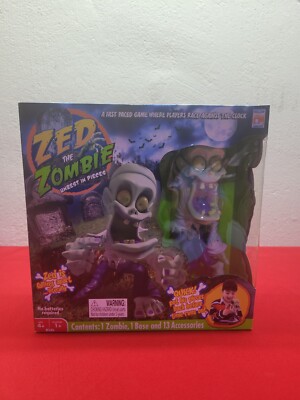 New Zed the Zombie Unrest In Pieces Halloween Game Race Against The Clock