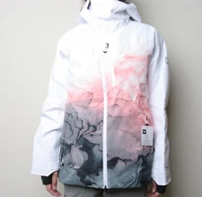 686 Women Hydra Insulated Jacket (S) White Cyrpess Cloudbreak M2W304-WCCL