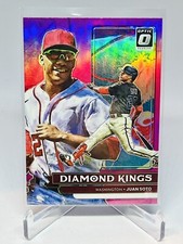 Juan Soto 2022 Donruss Optic Baseball Diamond Kings Pink #20 Washington Nats