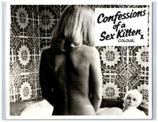 Confessions Of A Sex Kitten Original Lobby Card 1974 Sexploitation Marie Forsa