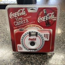 1999 Coca Cola 35mm Reusable Camera NEW