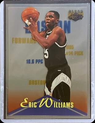 Eric Williams - 1996 Classic Basketball - Transparent - Clear Assets #17