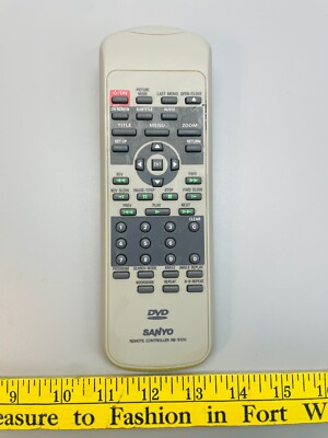 SANYO RB-5100 DVD RT6450373978, DWM360, DVD6000 Remote Control