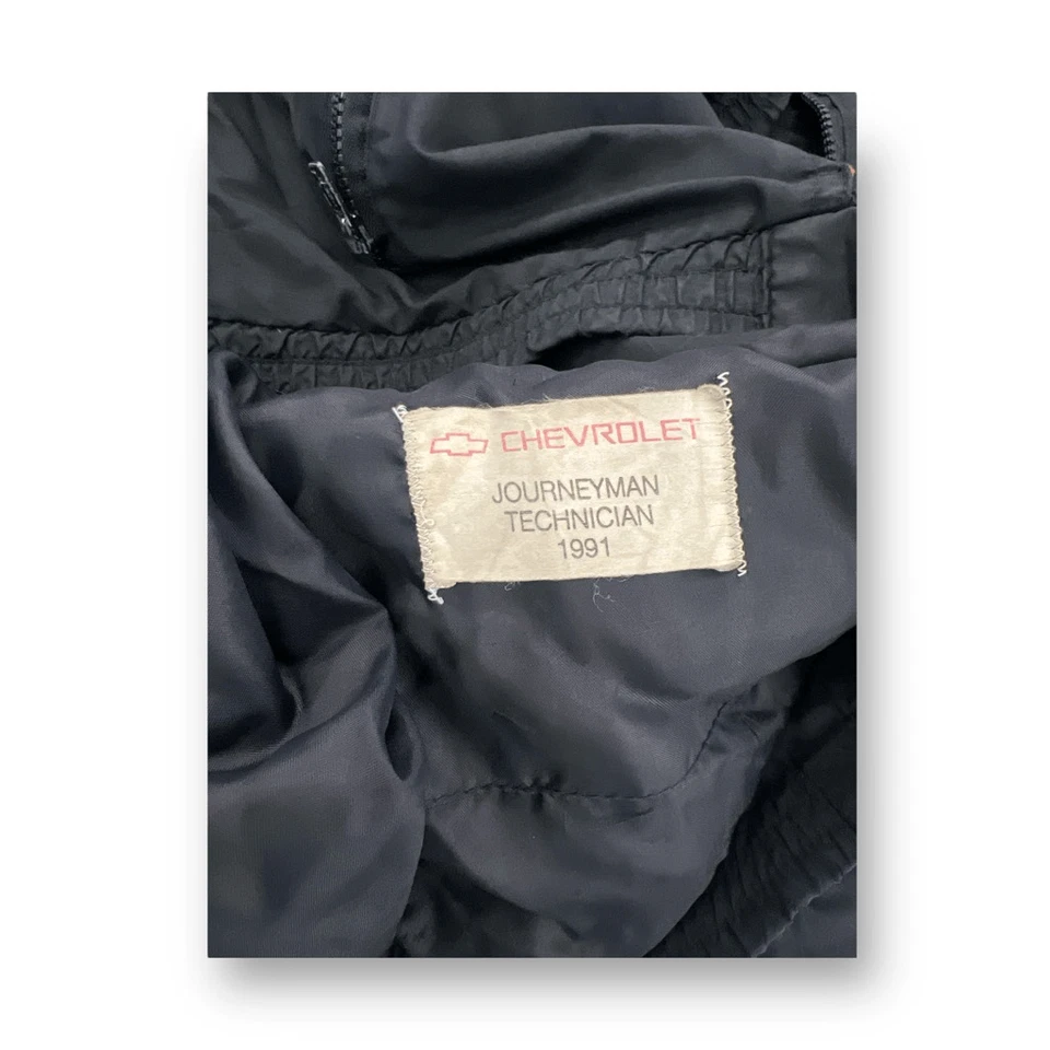 Chaqueta cortavientos Chevrolet Journeyman 1991 talla extra grande Foto 3 de 4