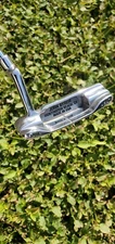 John Byron Polished Dale Head Huntington Beach USA Made 36” Putter Royal Grip 