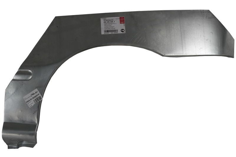 Rear Left Fender Repair Fits: FIAT BRAVO I 2D 10.95-10.01