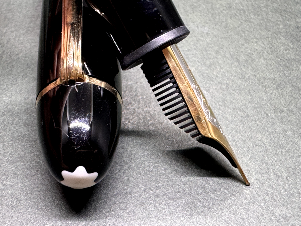 Excellent++]MONTBLANC MEISTERSTUCK 149 Fountain Pen 18C 750 Gold