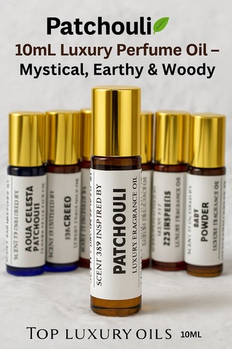 Patchouli Pure FRAGRANCE OIL ✨ 10mL ROLL On Pure Luxury Perfume Oil USA