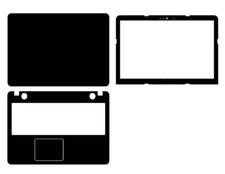 Laptop Carbon Leather Sticker Skin Protector for ASUS X541S R541 F541 A541U 15.6