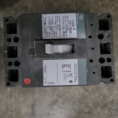 GE 100 Amp 600V Circuit Breakers - THED136020
