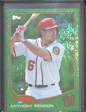 2013 Topps Update Green Sparkle Rookie #US8  Anthony Rendon 