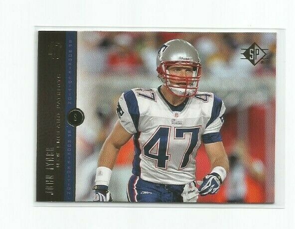 JOHN LYNCH (New England Patriots) 2008 UD SP ROOKIE EDITION CARD #39